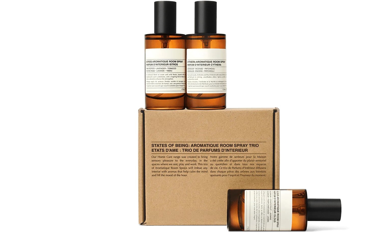 States of Being: Aromatique Room Spray Trio