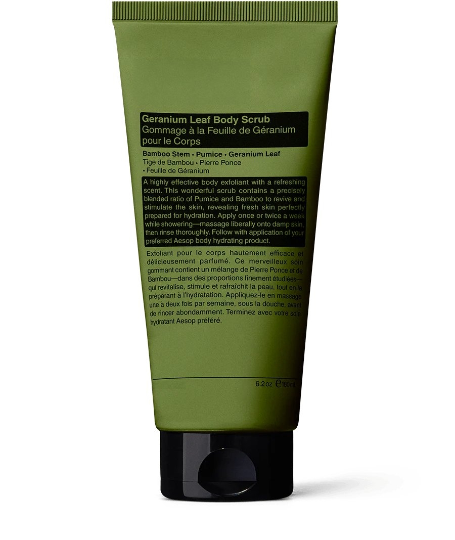 Geranium Leaf Body Scrub